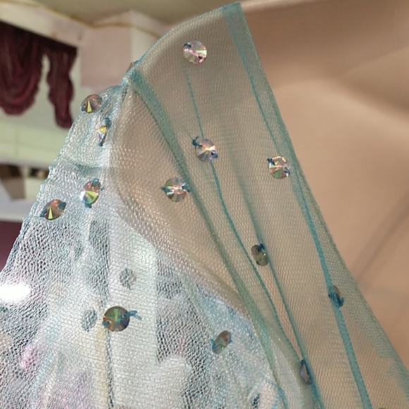 Karishma One Shoulder Sequin Front Slit Dress - Picture 5 of 8